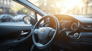 トヨタ アクア ハイブリッドシステム写真