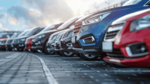 中古車販売店のイメージ